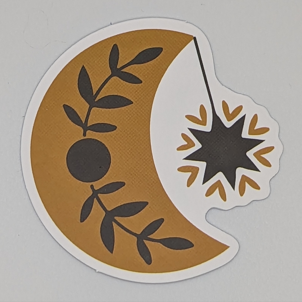 Moon Sticker